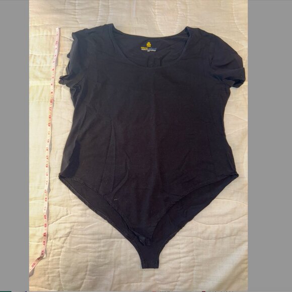 5 Natural Uniforms Short Sleeve Scoop Neck Body Suit Cotton Stretch 2X - Picture 6 of 13